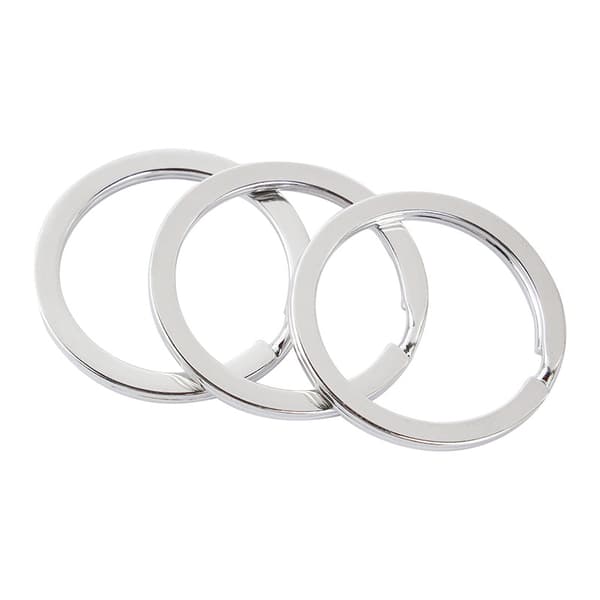 25 mm diameter herdede stål delte ringer, 25-pakning, bil og hus