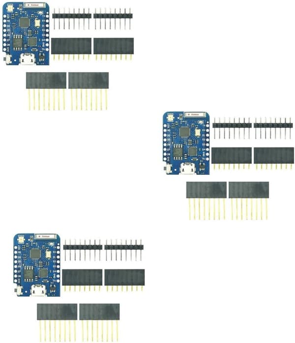 3 kpl ESP8266 D1 V3.0.0 V4.0.0 ESP-12F -korttimoduulit (D1 per 16 Mt) -