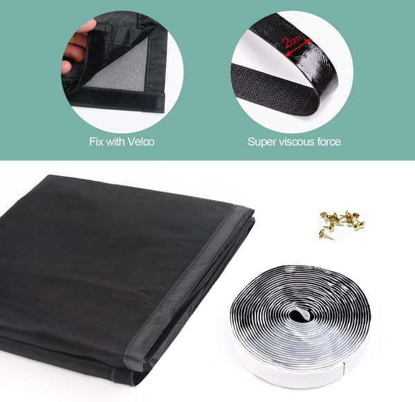 Magnetic Mosquito Net Door Window 90x210cm Anti Fly Insect Door