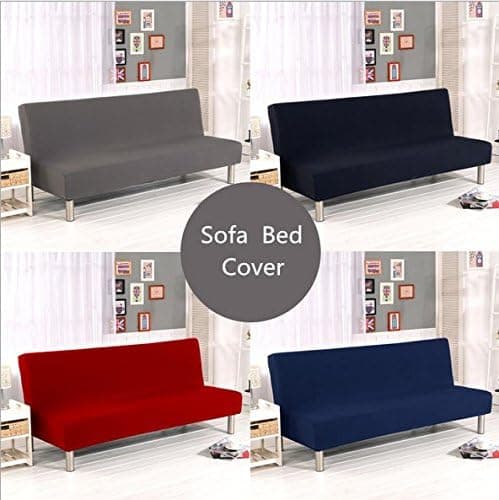 Elastic Clac Cover 3-Seater Sofa, Solid Color Blanket for Living Room, Black
