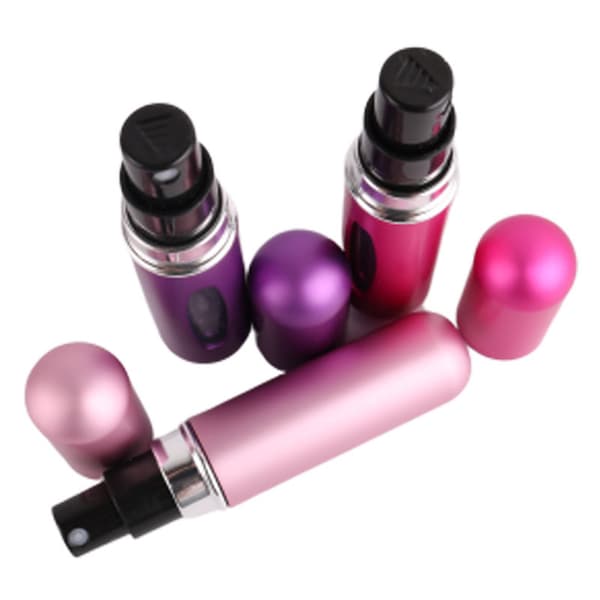 3 stk 5 ml Mini Påfyllbar Parfyme Atomizer Menn Kvinner Reise Bærbar Parfymesprayflaske for Fest