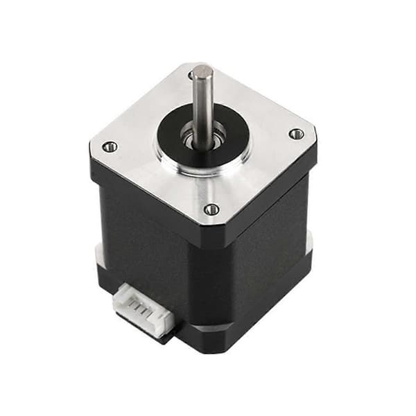 42 Stepper Motor Højde 48mm Motor med 1000XH2.54 Kabler til 3D-printer Ekstruder - Sølv