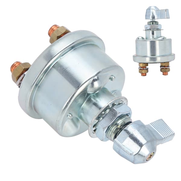 Battery Disconnect Switch with Knob for Trucks, Yachts, SUVs, RVs