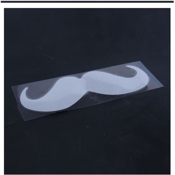 Personality Mustache Shape Car Stickers Decals (Black)