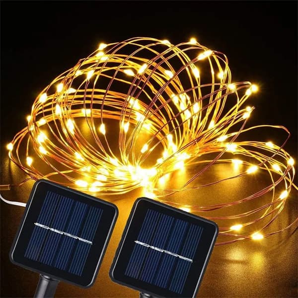 Indoor Light String 75ft Length Remote Control 8 Lights KLB