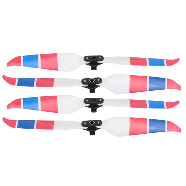 Fargerik Propell Drone Lav Støy Propeller for Mavic Air 2/Air 2S Tilbehør (RødBlå)