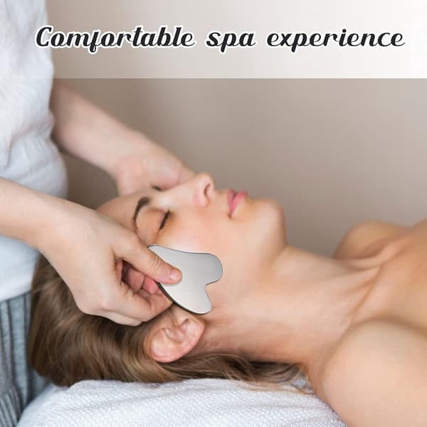 Gua Sha Stone Metal - Gua Sha Scraper Stainless Steel