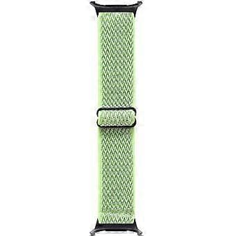 Compatible for Samsung Galaxy Watch Ultra 47mm Woven Band Wave Pattern Watch Strap (Yellow)