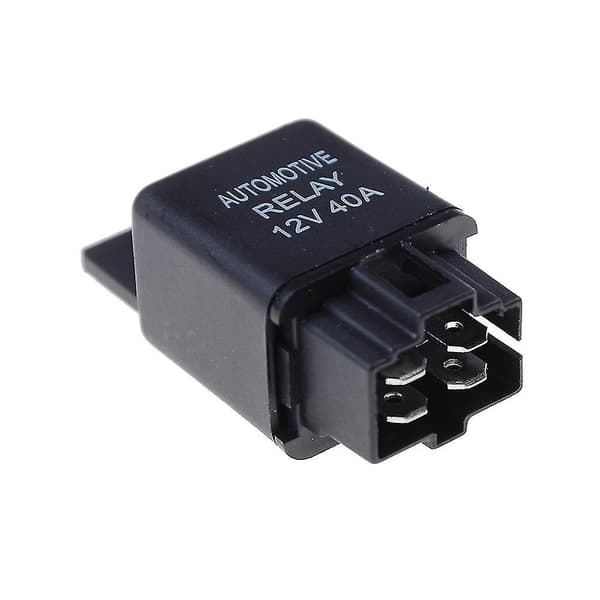 12V 40A bilrelä 4 stift SPST larmrelä med reläsockel Hfmqv - Perfet