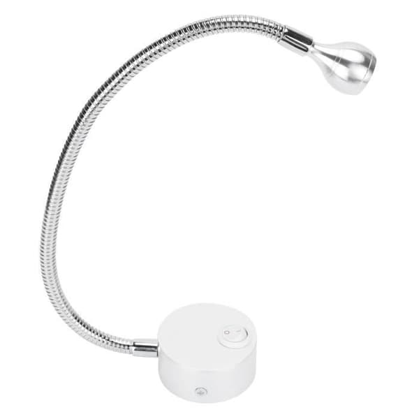 LED leselampe, sidemontert sengelampe for lesing, soverom, sengetøy, bordlampe