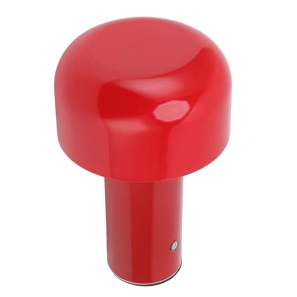 Svampdesign LED-skrivebordslampe, 3 farvetemperaturer, USB-opladning KLB