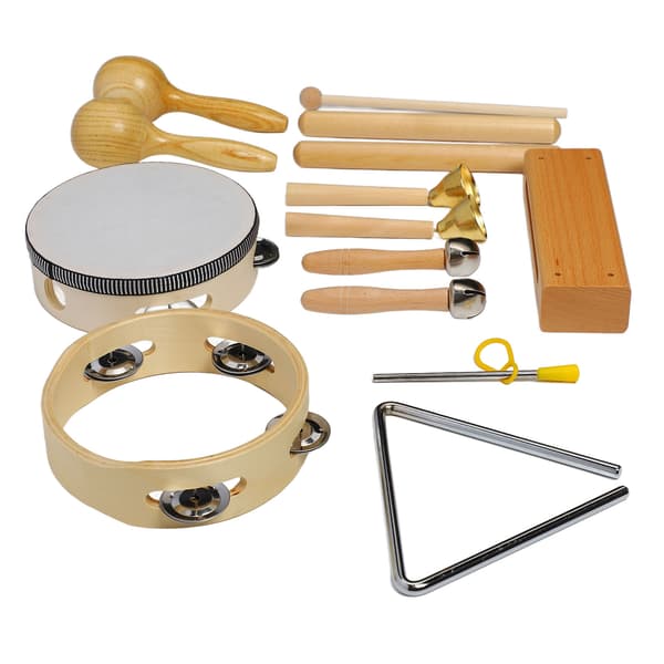 Orff Instrument Set Musical Percussion Preschool Early Learning Tools Teaching Aids