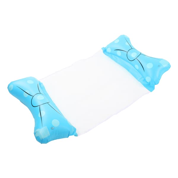 Inflatable Pool Hammock, Floating Portable Water Hammock for Adults, Light Blue