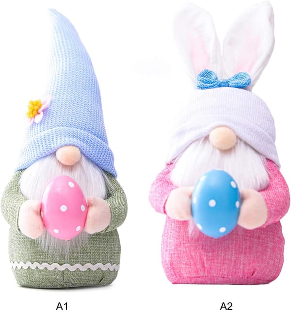 Easter Decoration Easter Gnomes, Easter Decoration Plush Gnomes Swedish Gnome Dolls, Easter Home Decor Table Decoration