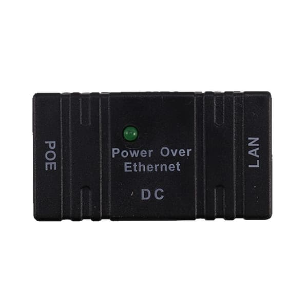 Passive PoE Splitter Injector, DC Power Over Ethernet 10/100mbp Rj45 Wall Adapter for IP Network Security Camera