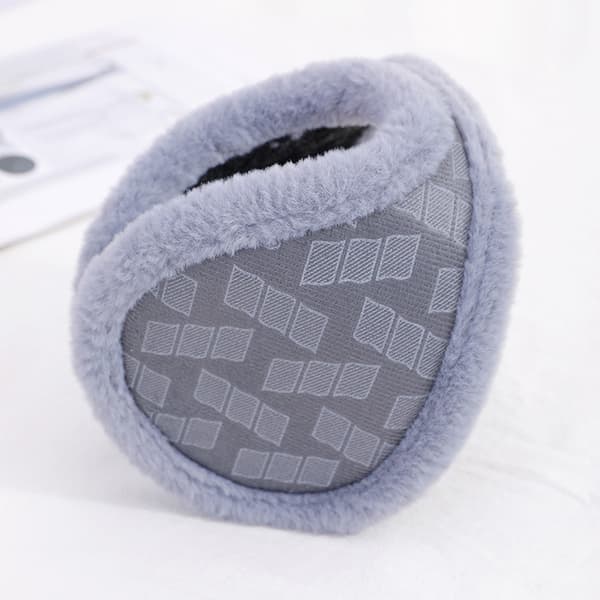 4 st Öronmuffar för Män och Kvinnor Klassiska Fleece Unisex Vintervarma Öronmuffar (Dekor)