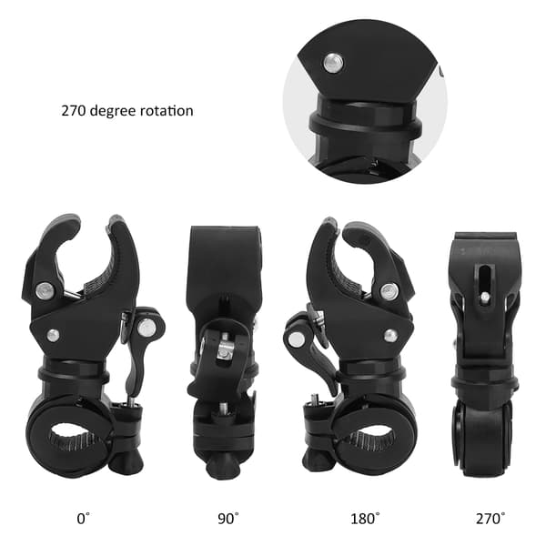 Multifunctional Universal Clamp Bicycle Flashlight Bike Clamp Mount Bracket