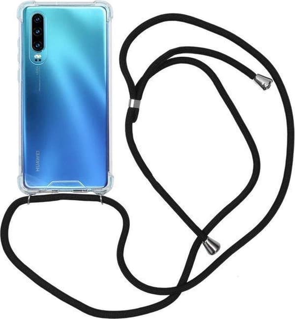 Bagcover med snor - Velegnet til Huawei P30 / Stødsikker