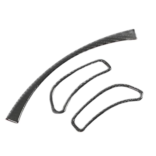 Dashboard Trim Cover Carbon Fiber Dashboard Frame Decal Replacement for Corvette C6 2005-2013