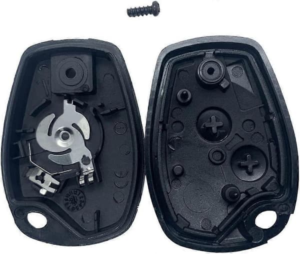 Key Shell without Blade Compatible with Renault Clio 3, Twingo 2, Master 3, Kangoo 2, Trafic and Modus - 2-Button Remote Control for Commercial Vehicles Fli [DB]