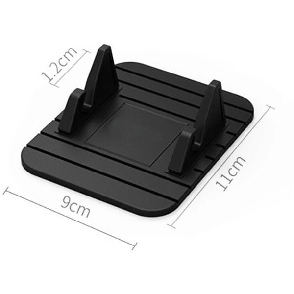 Silikon Biltelefonholder med Sklisikker Matte, Dashbordfeste, Kompatibel med GPS/GSM, Universal - iPhone