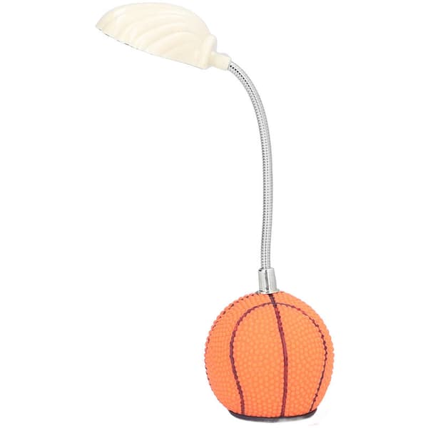 LED-skrivebordslampe, øyebeskyttelse, søt basketball, USB-lading, studiebordslampe for lesing, arbeid, studier