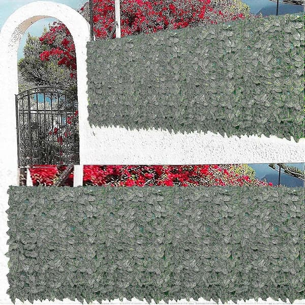 Fence Balcony Screen Fence Panel Artificial Plant Decorative Fence For Indoor Use