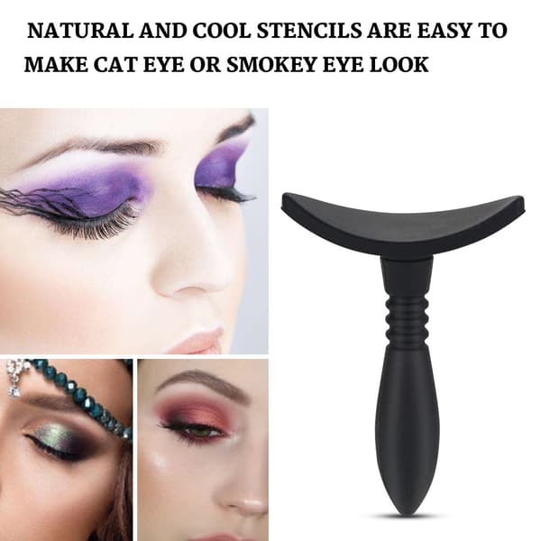 Silicone Eyeshadow Stamp Crease Fashion Lazy Eyeshadow Applicator Eye Contour Makeup Tool