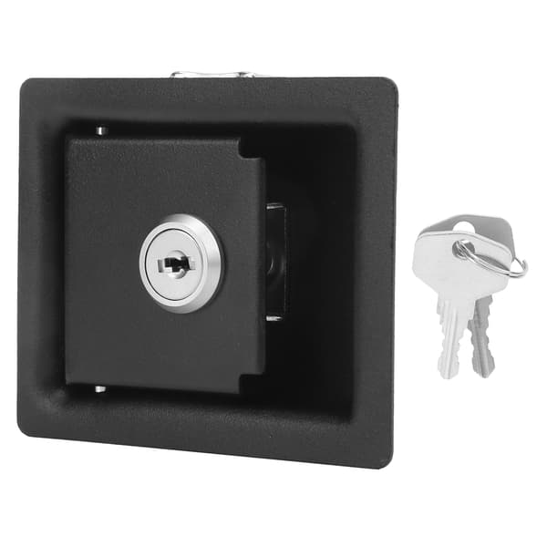 Caravan Door Lock with 2 Keys Universal for RVs, Electrical Cabinets, Car Toolbox