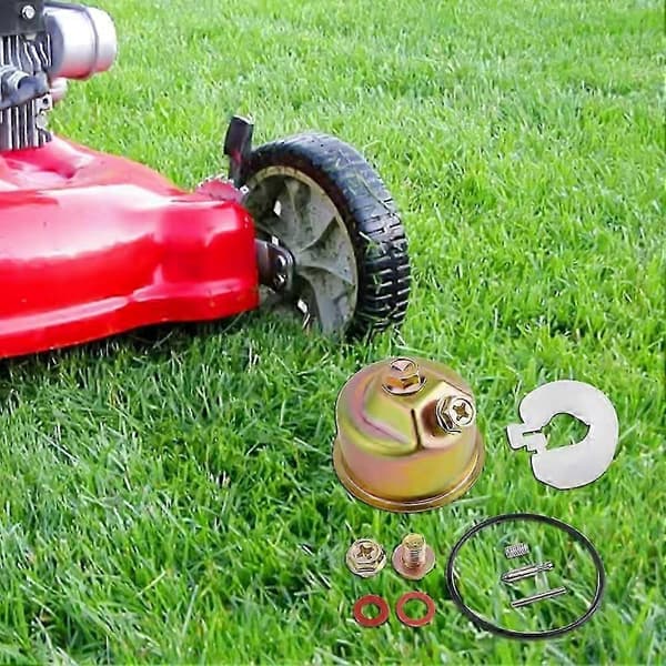 Carburetor Repair Kit with Needle, Float Bowl, Float, Gasket, Seal, and Pin for Small Engine Lawn Mower Parts