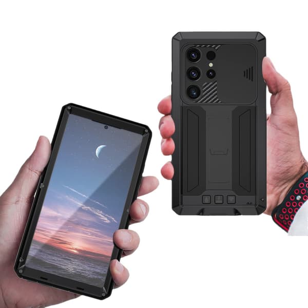 Tech-Protect Galaxy S24 Ultra Deksel Kevlar Pro Cam Svart størrelse 100 size 100
