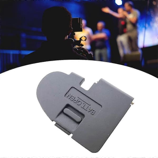 Batterideksel i metall og ABS, reservedel for Canon Eos 300d-kamera