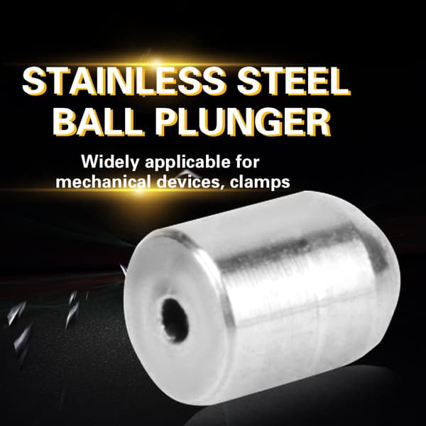 304 Stainless Steel Precision Positioning Ball Screw Smooth Spring Plunger (φ 2*3)