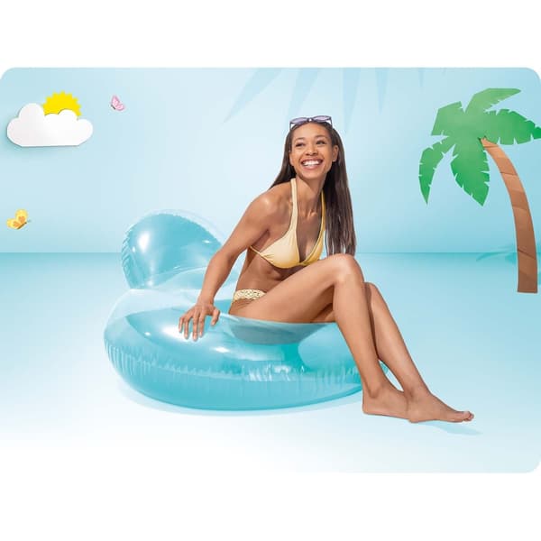 Multifunksjonell lenestol 137 x 122 cm INTEX 58889 rosa 1110