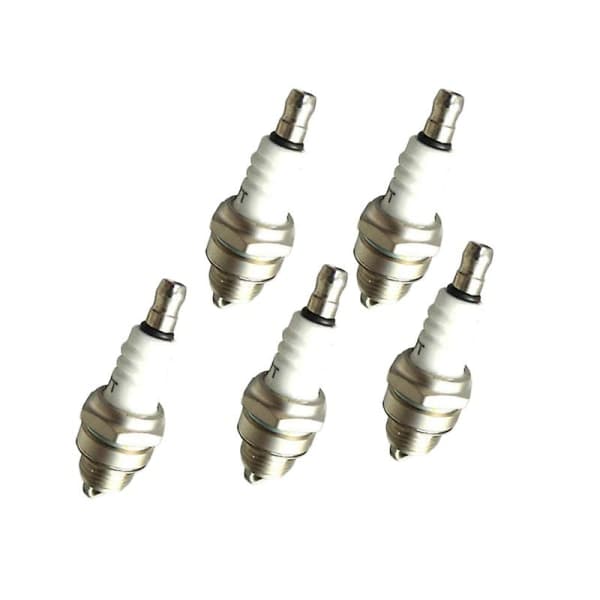 5-pakning Tennpluggsett Forgassertilbehør Deler for Torch L6rtc L7rtc L8rtc L8rtf Hageutstyr
