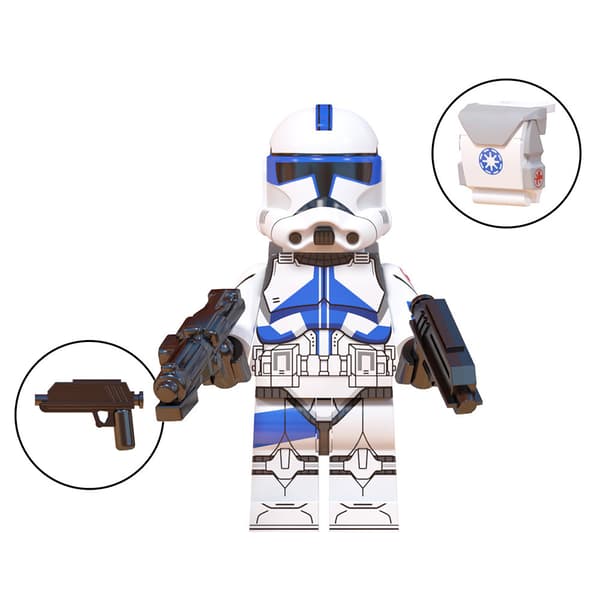 st Star Wars Minifigurer Actionfigurer Byggeklodser Legetøj