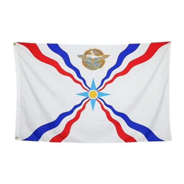 Assyriska flaggan - 150 x 90 cm
