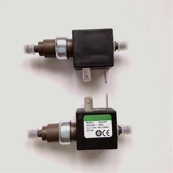 220V 19W Elektromagnetisk Pumpe for Dampmopp Dampstrykejern Erstatning for CEME E15 19W Selvsugende