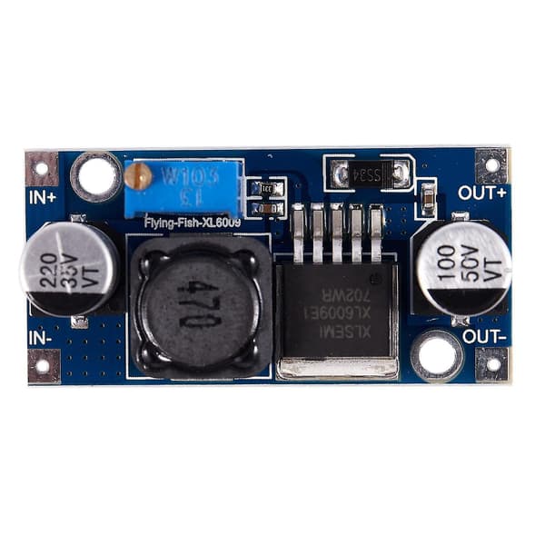 XL6009 3-32V - 5-35V DC-DC-adapter tehostinpiirilevymoduuli