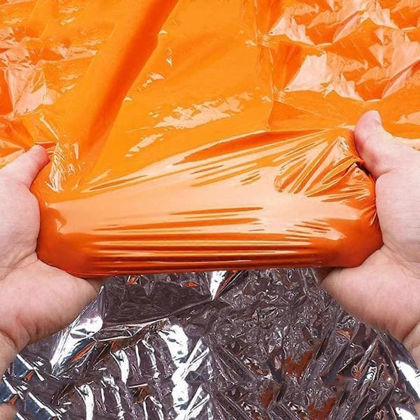 Nødsæk Termisk Overlevelsesfilt Vandtæt Let Kompakt til Camping Vandring