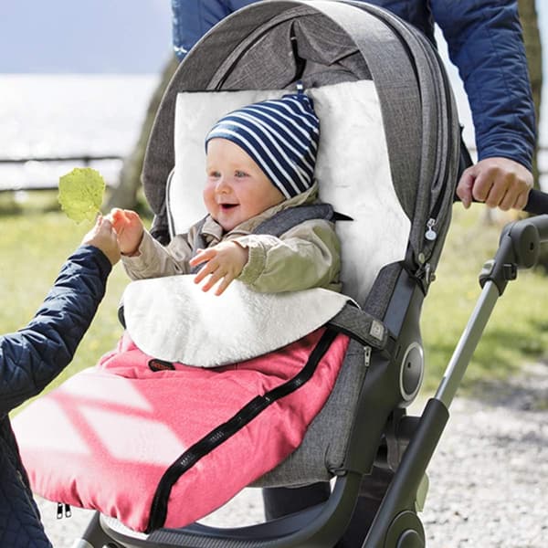 Fotpåse för barnvagnar, vindtät och varm fotmuff, universell