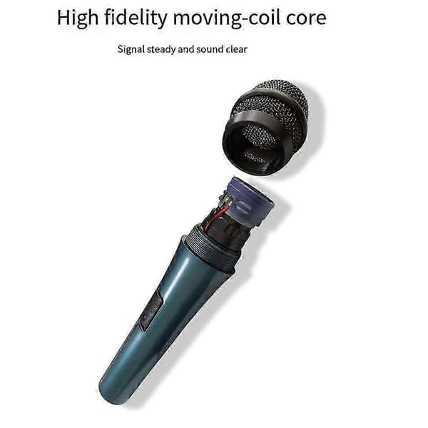 Handheld Professional Wired Dynamic Microphone Voice Microphone for Vocal and Music Performance