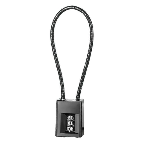 Helmet Cable Lock, Snowboard Lock, Secure Cable Lock, Small Outdoor Padlock 38cm 38cm