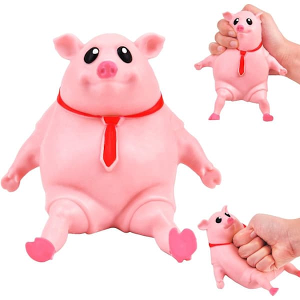 Gris Squeeze Legetøj Bolde, Squeeze Legetøj Piggy Splash Legetøj Squeeze Legetøj