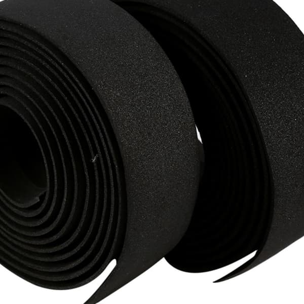 2PCS Bicycle Handlebar Tape Non-slip Shock Absorbing Durable Black Bike Handlebar Wrap