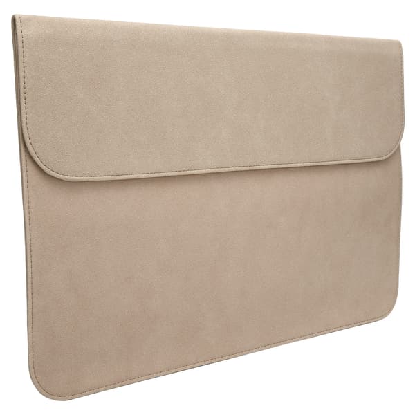 15.4 inch Laptop Bag Protective Storage Case Notebook Carrying Bag for IOS Air /Pro Khaki