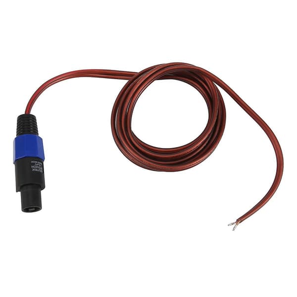 Speakon Speaker Cable Bare Wire Open End Cable, Speakon to Speaker Cable Audio Cord Amplifier Connection Cord for DJ/PA