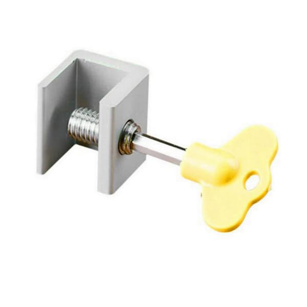 Skyvbart vinduslås - 4 stk. hjemmesikkerhet aluminium skyvbart vindu