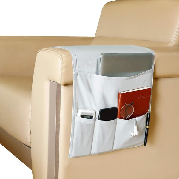 Sofa lenestol organizer, fjernkontrollholder, sofa armlene caddy