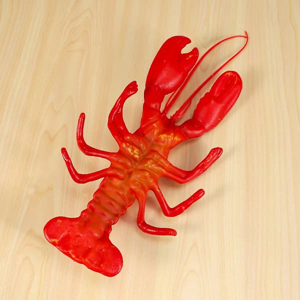 12 x 5 inch Large Lobster Model for Display Artificial Animal Decoration